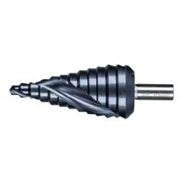 Pakopinis grąžtas Pferd Hicoat, metalas, hss, tiesus, 6-37 mm x 10 cm