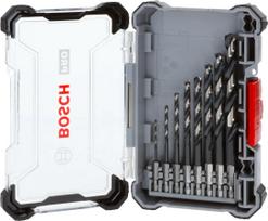 Metalo grąžtų rinkinys Bosch Impact Control, metalas, sraigtinis, hex 1/4, 2 mm x 13.3 cm