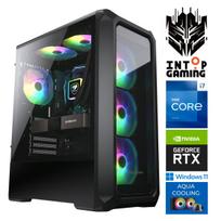 Stacionarus kompiuteris Intop Aqua i7-14700F, 500GB, DDR5 16GB, SSD 500GB, Nvidia GeForce RTX5060 8GB GDDR7, Windows 11 Pro