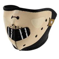 Motociklininko pošalmis Zanheadgear Hannibal, ruda sp./juoda sp.