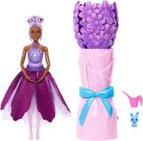 Lėlė su priedais Mattel Barbie Petal Pop JMF58, 29 cm, violetinė sp.