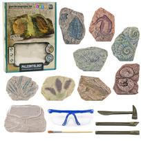 Kasinėjimo rinkinys Lean Toys Paleontology, ruda sp.