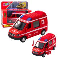 Žaislinė gaisrinė mašina Lean Toys City Rescuers, 1:32, raudona sp.
