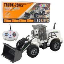 Rc ekskavatorius Lean Toys Truck 250, balta sp.