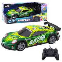 Rc automobilis Lean Toys Perfect Aurora, žalia sp.
