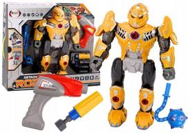 Žaislinis robotas Lean Toys Detachable, 24 cm, geltona sp.