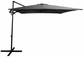 Sodo skėtis Arizona, 300 cm, tamsiai pilka sp.