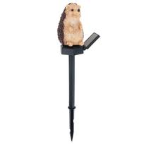 Įsmeigiamas šviestuvas su saulės baterija Hedgehog, -, ruda sp.