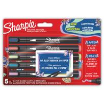 Akrilinis žymeklis Sharpie, įvairių spalvų, 5 vnt.