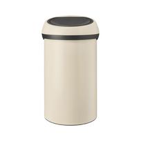 Šiukšliadėžė Brabantia Touch, smėlio sp., 60 l, 71 cm x 40 cm