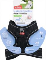 Petnešos šunims Zolux Mesh, juoda sp., 490 - 560 mm, L