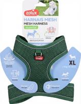 Petnešos šunims Zolux Mesh, žalia sp., 560 - 620 mm, XL