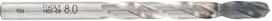 Metalo grąžtas Tivoly Incocut, metalas, hss-e8, tiesus, 6 mm x 9.3 cm