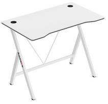 Kompiuterinių žaidimų stalas Huzaro Hero 1.4, 100 cm x 50 cm, 75 cm, balta sp.