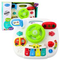 Interaktyvus žaislas, vairas Lean Toys 2in1 Racer, 22 cm, įvairių spalvų