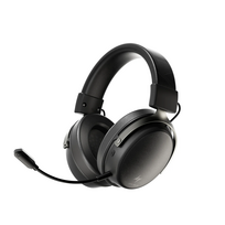 Belaidės žaidimų ausinės ATK Neptune N9 Pro Wireless ATK-N9-PRO-BLACK, juoda sp.