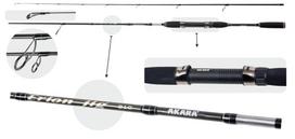 Spiningas Akara Erion Jig TX-30 AE19-3-248, 248 cm, 150 g, aukso sp./juoda sp.