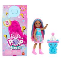 Lėlė su priedais Mattel Barbie Čelsės POP Reveal Animal Party JCN89, 16.5 cm