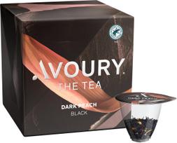 Arbatos kapsulės Avoury Dark Peach, 0.024 kg, 8 vnt.