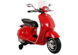 Vaikiškas elektrinis motociklas Vespa GTS 300, raudona sp.