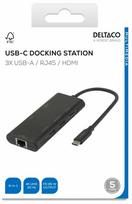 USB šakotuvas Deltaco USBC-HDMI31 / 1902571