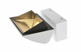 Šviestuvas sieninis SLV Merado Flood WL 1001468, LED, 3000 °K, 1 x 40 W, balta sp.
