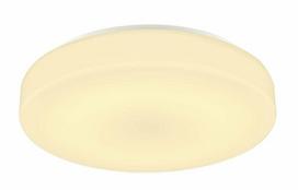 Šviestuvas lubų ir sienų SLV Lipsy Drum CW 1002076, LED, 3000 - 4000 °K, 1 x 17.5 W, balta sp.