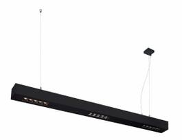 Šviestuvas kabinamas SLV Q Line PD 1000927, LED, 3000 °K, 1 x 46 W, juoda sp.