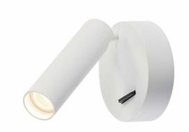 Šviestuvas sieninis SLV Karpo 152341, LED, 3000 °K, 1 x 5.7 W, balta sp., 3 x 12.5 cm