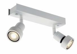 Šviestuvas lubų ir sienų SLV Puri 2 147371, GU10, 2 x 50 W, balta sp.