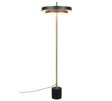 Toršeras Trio Keaton, 21 W, LED, aukso sp./juoda sp.