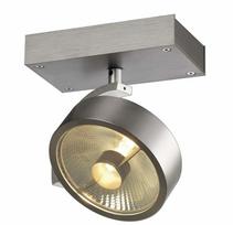 Šviestuvas lubų ir sienų SLV Kalu 147306, GU10, 1 x 75 W, aliuminio sp.