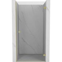 Dušo durys Limex Lunar-B Right, 90 cm x 200 cm, aukso matinė sp./grūdintas