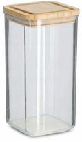 Birių produktų indas Zeller, 1.2 l, skaidri sp./ruda sp.