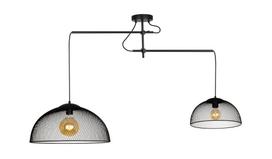 Šviestuvas lubų Maxlight Concept P0454, E27, 2 x 60 W, juoda sp.