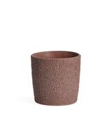 Gėlių vazonas Domoletti BTP06F, cementas, Ø 18.5 cm, raudona sp.