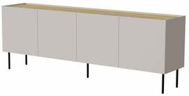 Komoda Cama Fellini, ąžuolo sp./kašmyro sp., 70 cm x 200 cm x 40 cm