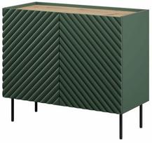Komoda Cama Onda, žalia sp., 85 cm x 98 cm x 45 cm