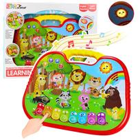 Interaktyvus žaislas, gyvūnai Lean Toys Learning Fun, 26.5 cm, įvairių spalvų