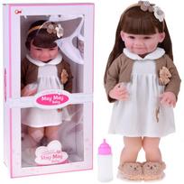 Lėlė su priedais Baby MayMay, 55 cm, ruda sp.