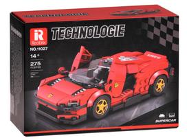 Konstruktorius, automobilis Technologie Futuristic, 275 vnt., raudona sp.
