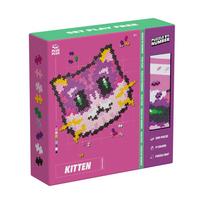 Konstruktorius Plus Plus Puzzle By Number Kitten 3960, 500 vnt., rožinė sp.