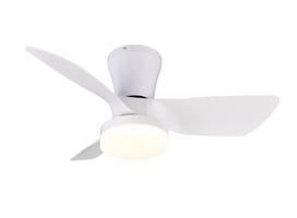 Lubinis ventiliatorius su lempa RL Randers R64412131, 20 W, 1 vnt., balta sp.