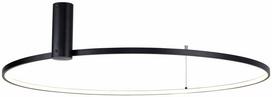 Šviestuvas lubų Zuma Line Horik 89429-90BK, LED, 3000 - 6000 °K, 1 x 32 W, juoda sp.