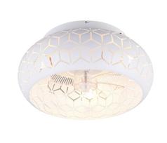 Lubinis ventiliatorius su lempa RL Bidar R61574031, 10 W, 3 vnt.