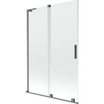 Dušo sienelė Mexen Velar L, 120 cm x 150 cm, skaidri sp./gun metal sp./grūdintas