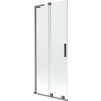 Dušo sienelė Mexen Velar L, 85 cm x 150 cm, skaidri sp./gun metal sp./grūdintas
