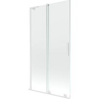 Dušo sienelė Mexen Velar L, 100 cm x 150 cm, skaidri sp./balta sp./grūdintas