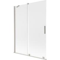 Dušo sienelė Mexen Velar, 130 cm x 150 cm, skaidri sp./matinio nikelio sp./matinis