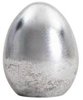 Figūrėlė, "Kiaušinis" Homla Deso 243769, 10 cm, sidabro sp.